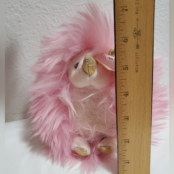 NWT F.A.O Schwarz Sparklers Pink Hedgehog - Picture 7 of 7